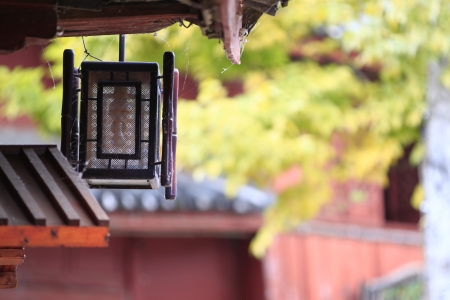 China lijiang old buildingsの写真素材