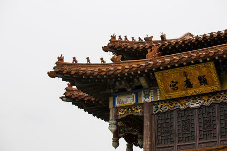 Ancient Chinese architectureのeditorial素材