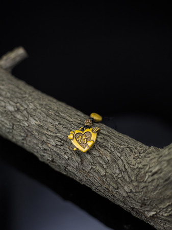 Crafts wooden signの写真素材