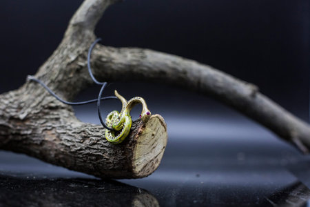 Snake necklace pendants