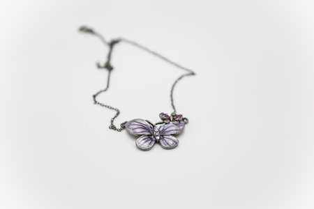 Butterfly Necklaceの写真素材
