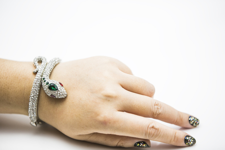 Snake braceletの写真素材