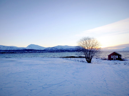 Winter in Norway.の素材