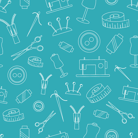 seamless background tailorのイラスト素材