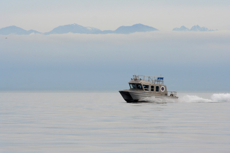 Polar expeditionの写真素材