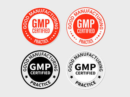 Good manufacturing practice vector, GMP certifiedの写真素材