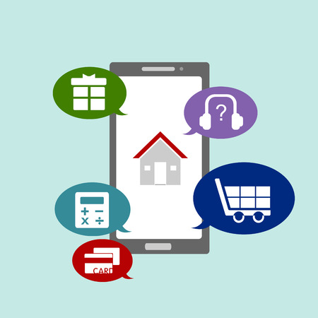 business icons about shoppingのイラスト素材