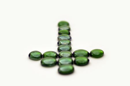 Glass Arrowの写真素材