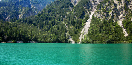 Landscape at Achensee, Jenbach near Innsbruch Austriaの写真素材