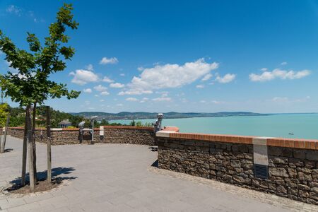 lake Balaton, Tihanyの写真素材
