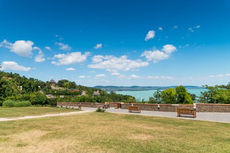 lake Balaton, Tihanyの写真素材