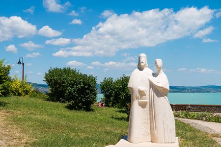 lake Balaton, Tihanyの写真素材