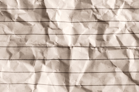 old crumpled paper backgroundの写真素材