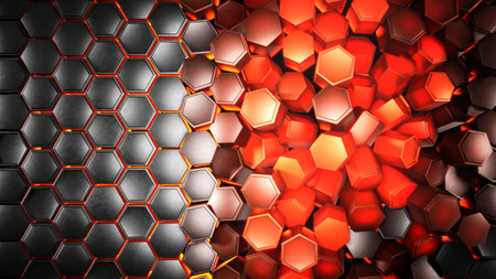 Breakthrough Innovation Wave Pattern - Technological Disruption Background