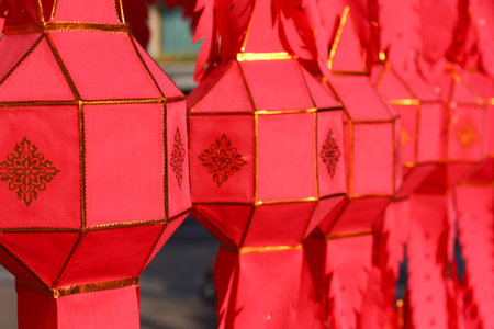 zoom view of red lamp
