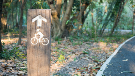 Bike signの写真素材