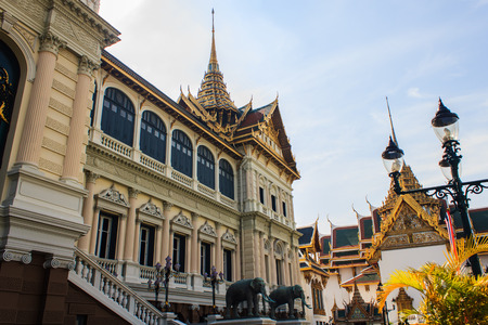 grand palace in Bangkok Thailandのeditorial素材