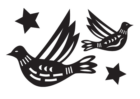 birdsのイラスト素材