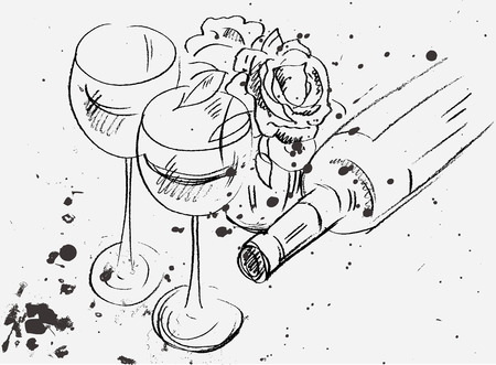 glass   bottleのイラスト素材