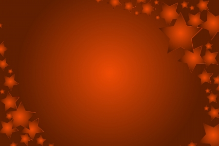 Vector christmas background stars red color copy spaceのイラスト素材