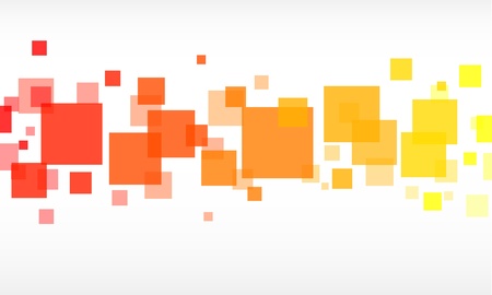 Modern abstract vector background - squares of many sizesのイラスト素材