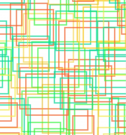 Yellow, red, blue and blue squares on whiteのイラスト素材