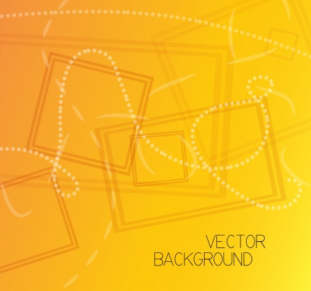 Orange vector backgroundのイラスト素材