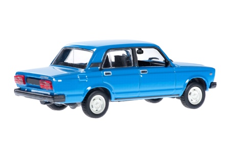 blue family car.の写真素材