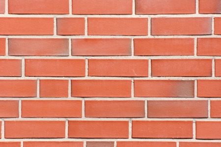A wall of red bricks.の写真素材