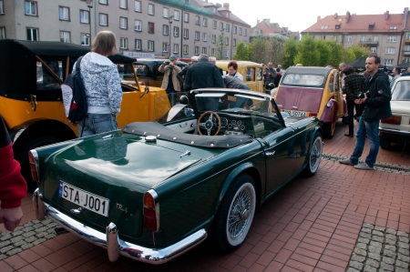 Historic Vehicle Parade in Bytomのeditorial素材