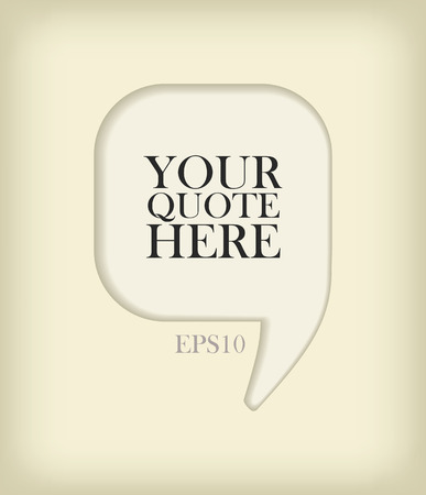 Vector quote frame background cutoutのイラスト素材