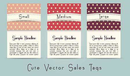 Cute retro style vector sale optionsのイラスト素材