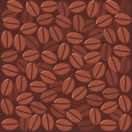 Coffee beans backgroundのイラスト素材