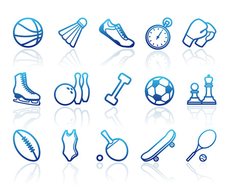 Sports symbolsのイラスト素材