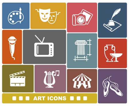 Art iconsのイラスト素材