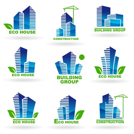 Eco houseのイラスト素材