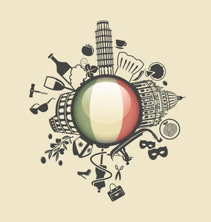 Symbol of Italyのイラスト素材