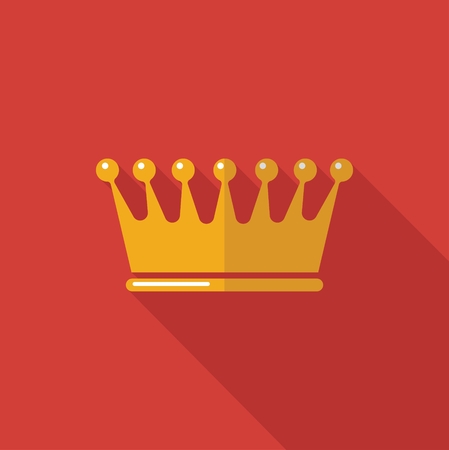 symbol of the Royal crown. Illustrationのイラスト素材