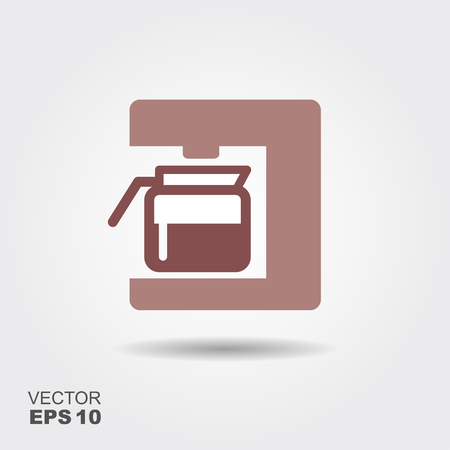 Coffee maker iconのイラスト素材