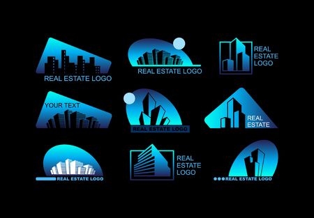 Real Estate  icon Set.のイラスト素材