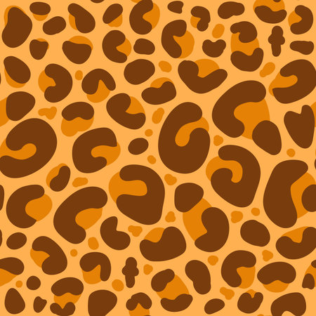 Leopard, cheetah spotted background, leopard seamless pattern design, backgroundのイラスト素材