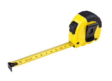 Yellow tape measureの写真素材