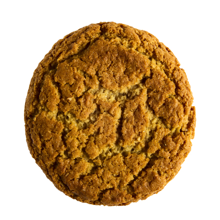 Oatmeal Cookie close upの写真素材