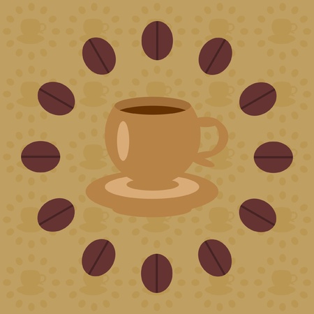 cup of coffeeのイラスト素材