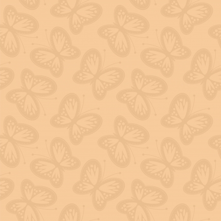 seamless background with openwork butterfliesのイラスト素材