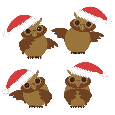 nice owlのイラスト素材