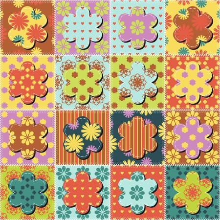 Patchworkのイラスト素材