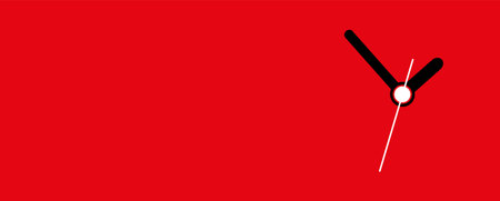 background with round wall clocks.のイラスト素材