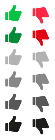 hand icon on white backgroundのイラスト素材