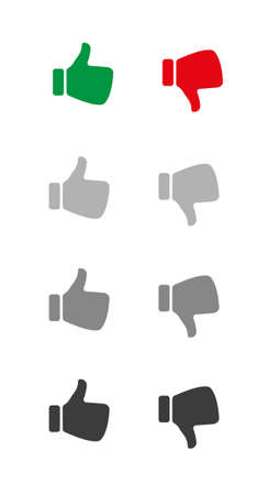 hand icon on white backgroundのイラスト素材